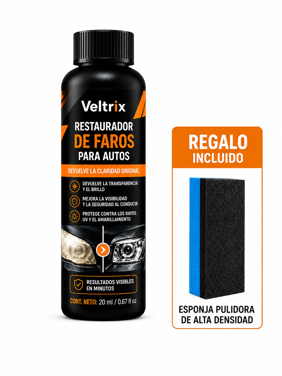 Restaurador de faros para carros